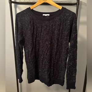 Long sleeve blue heather